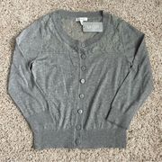 NEW juniors grey delia’s cardigan!