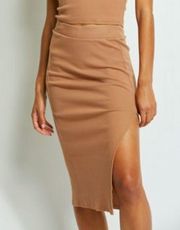 Intermix NSF rib midi skirt