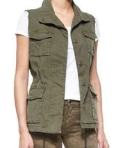 Madewell cargo military utility vest small