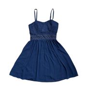 Navy blue size 1 formal dress