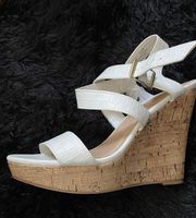 White Platform Sandal