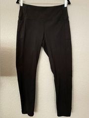 Skechers Pre-Owned Black Leggings With Pockets in good used condition Size L