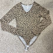 Small  Animal Print Buttery Soft Snap Closure Bodysuit