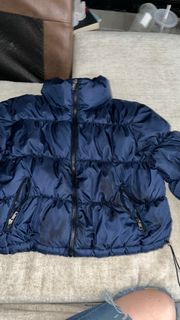 Zenana Navy Blue Puffer Jacket 