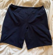 Lands’ End | Navy Blue Comfy Sport Shorts XL Size 18 Polyester & Spandex