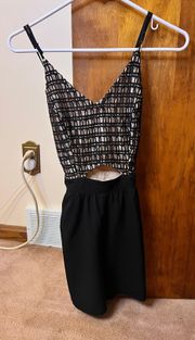 Charlotte Russe charoleete russe black romper