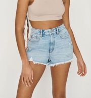 Garage Distressed Flirty Festival Shorts