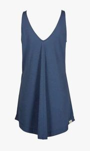 NWOT  Washed Navy BEACH BABE Tank CoverUp Dress LARGE