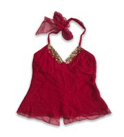New York Red New Blouse