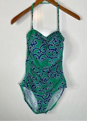 Tommy Bahama Strapless or Halter One Piece Swimsuit Size 8