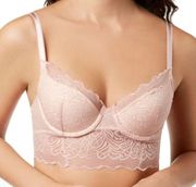 NWT B. Tempt’d Pink Undisclosed 3/4 Bralette Lingerie Bra