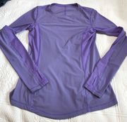 Lavender Long Sleeve Top