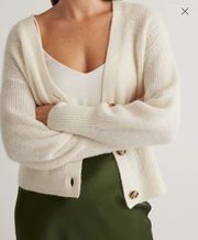 Baby Alpaca Wool Cropped Sweater