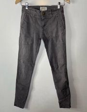 Current Elliott The Conductor Gray Pants Size 25