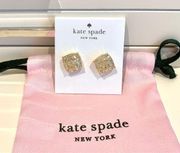 Kate Spade • Opal Gold Glitter & Glee Earrings