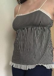 NWT Vera Wang Striped Camisole Size Medium