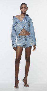 Distressed Denim Jacket