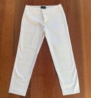 Cynthia Rowley | Cropped White Pants Size 0