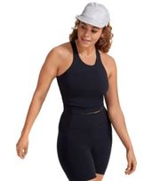 NWT  Black Natural Run Form Tank Top X-SMALL