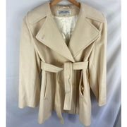 Larry Levine Designs Cashmere & Lambwool Peacoat 12P