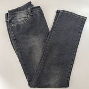 Chico’s Platinum Denim Jeans.  Gray.  Size 1 Reg.  Or Size 8 (See size chart).