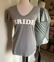 Medium Gray Bride Tee