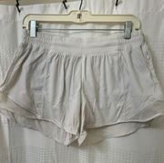 White Hotty Hot Shorts 4”