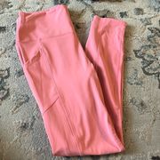 NWT Zenana Pink Leggings with Pockets