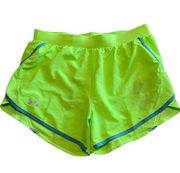 Under Armour NWT  Women's Loose Fit Athletic‎ Shorts Lime Green Small
