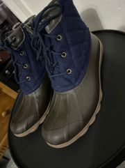 Sperry Navy Duck Boots