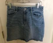 Light Blue Denim Skirt 