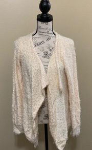 ? Fuzzy Sequin Cardigan XL NWOT