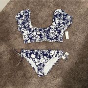 Raisin floral bikini set