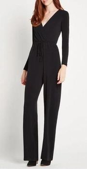 Surplice Open Back Wide Leg Jumpsuit NWT