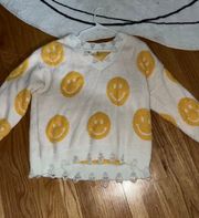 smiley sweater 