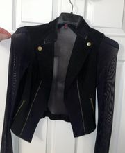 Mesh Black Jacket