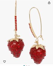 Betsy Johnson Strawberry Earrings