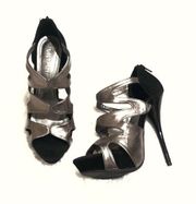 Liliana platform open toe stiletto heels s…