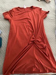 Francesca’s T-shirt Dress Burnt Orange