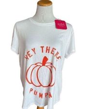 NWT Womens Isabel Maternity Hey There Pumpkin Fall Graphic Tee Shirt - Sz XL