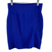 Rock & Republic Royal Blue High Waisted Jersey Knit Bodycon Skirt Size S