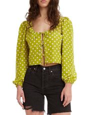 Levi's Embry Tie Blouse