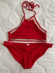 ASOS Red Bikini