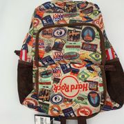 Hard Rock Cafe Packable Passport Backpack NWT