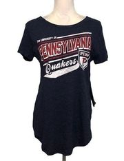 NWOT University Pennsylvania Quakers T Shirt Tee