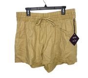 Ava + Viv tan shorts size X NWT plus size