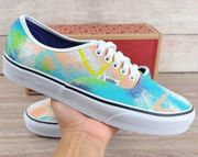 Vans NEW  Authentic Paint Splatter Women's Size 9 Lace Sneakers Casual Shoes