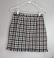 Houndstooth Skirt