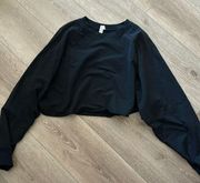 Alo cropped workout sweatshirt