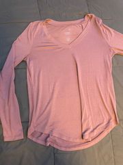 V Neck Long Sleeve 